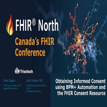 Bpm+ Automation combined to FHIR Consent Resource
