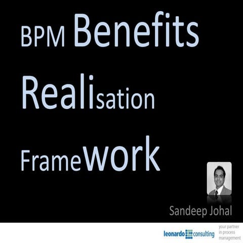 BPM Benefits Realisation Framework