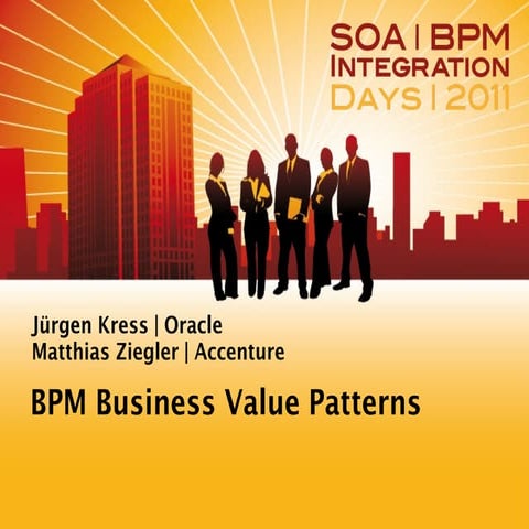 BPM Business Value Patterns 
