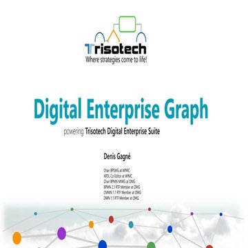 Trisotech Digital Enterprise Graph