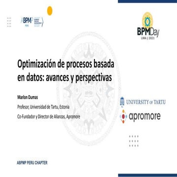 Optimización de procesos basada en datos