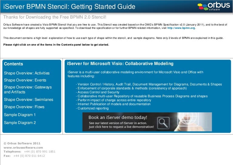 Bpmn 2 0 Getting Started Guide