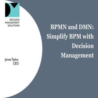 Simplify BPM with Decision Management