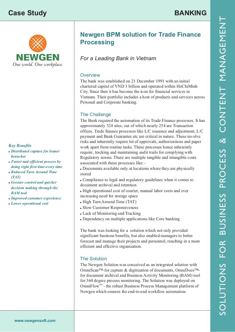 trade finance process automation