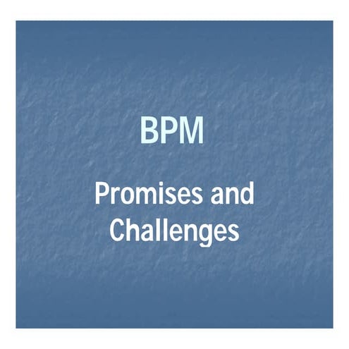 Bpm The promise