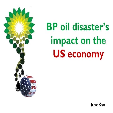 BP Deepwater Horizon oil spill's impact on the us economy, Jonah Guo,Queen's MBA