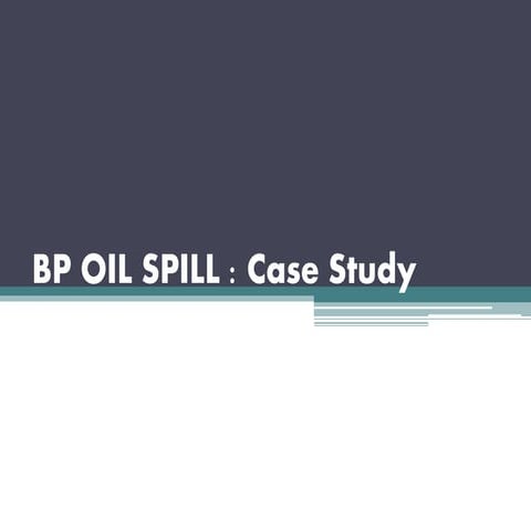 BP oil spill