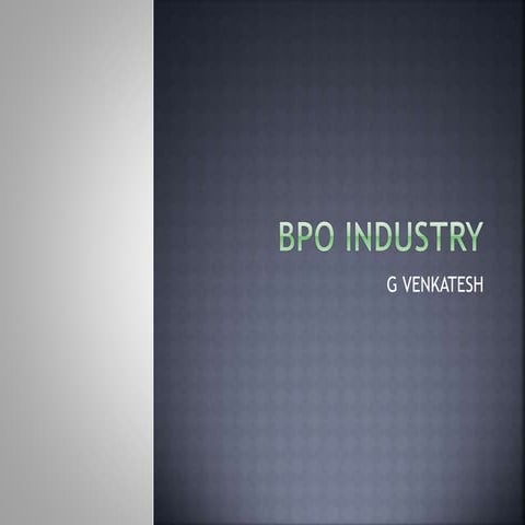 Bpo industry (2)