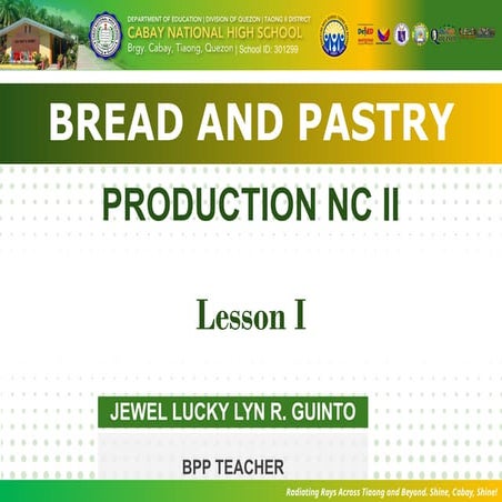 b read and pastry production nc twojmakaolal