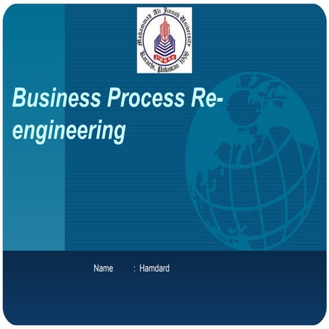 BPR OR Business Process Re-engineering