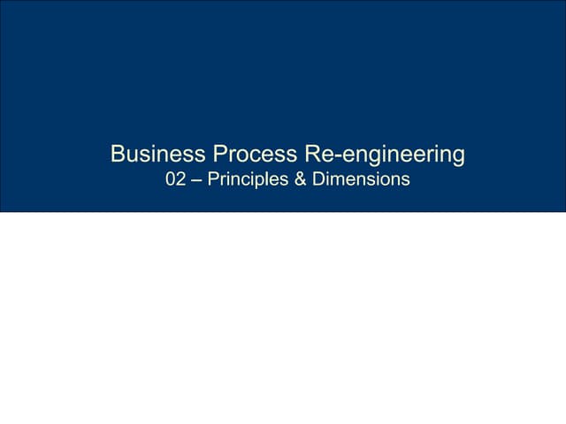 Bpr 02 Principles