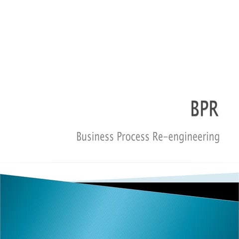 Business Process Reengineering