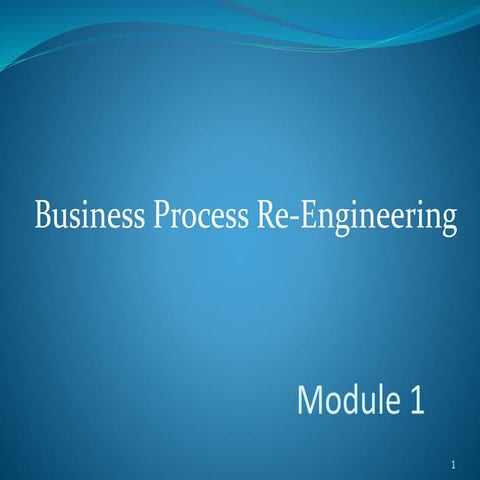 Business Process Reengineering