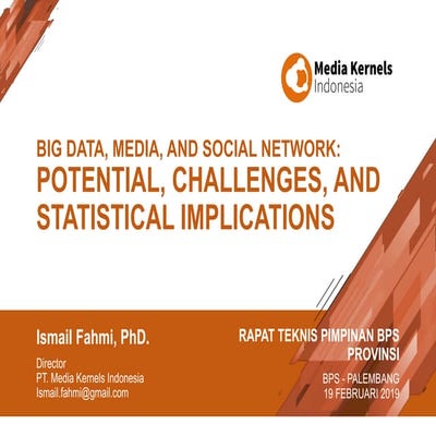Big Data, Media, Social Network and Statistics | PDF