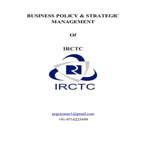 IRCTC,Indian Railway Catering and Tourism Corporation
