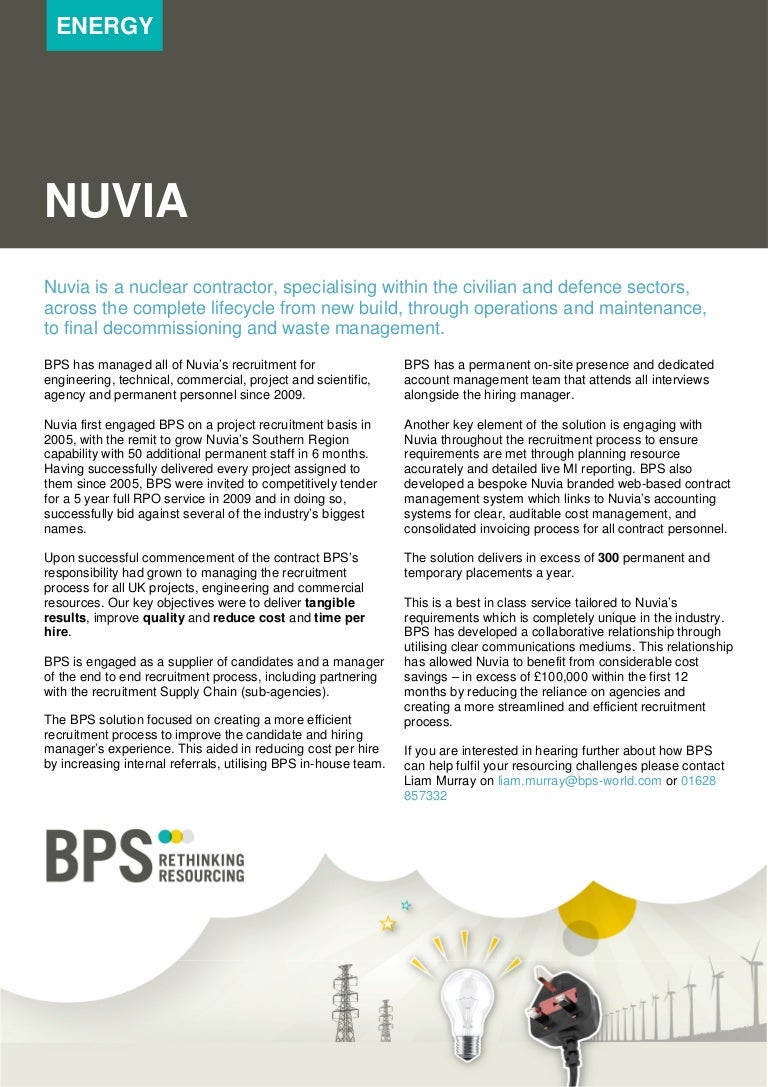 Bps Nuvia Case Study