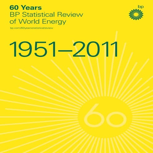 BP Statistical Review of World Energy - 60 years | PDF