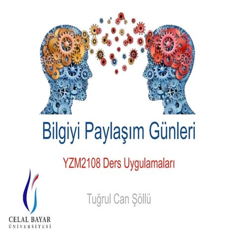 CBÜ - Yazılım Mimarisi ve Tasarımı Ders Notları