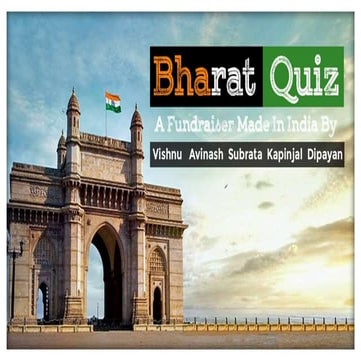 Bharat | A Fundraiser Quiz