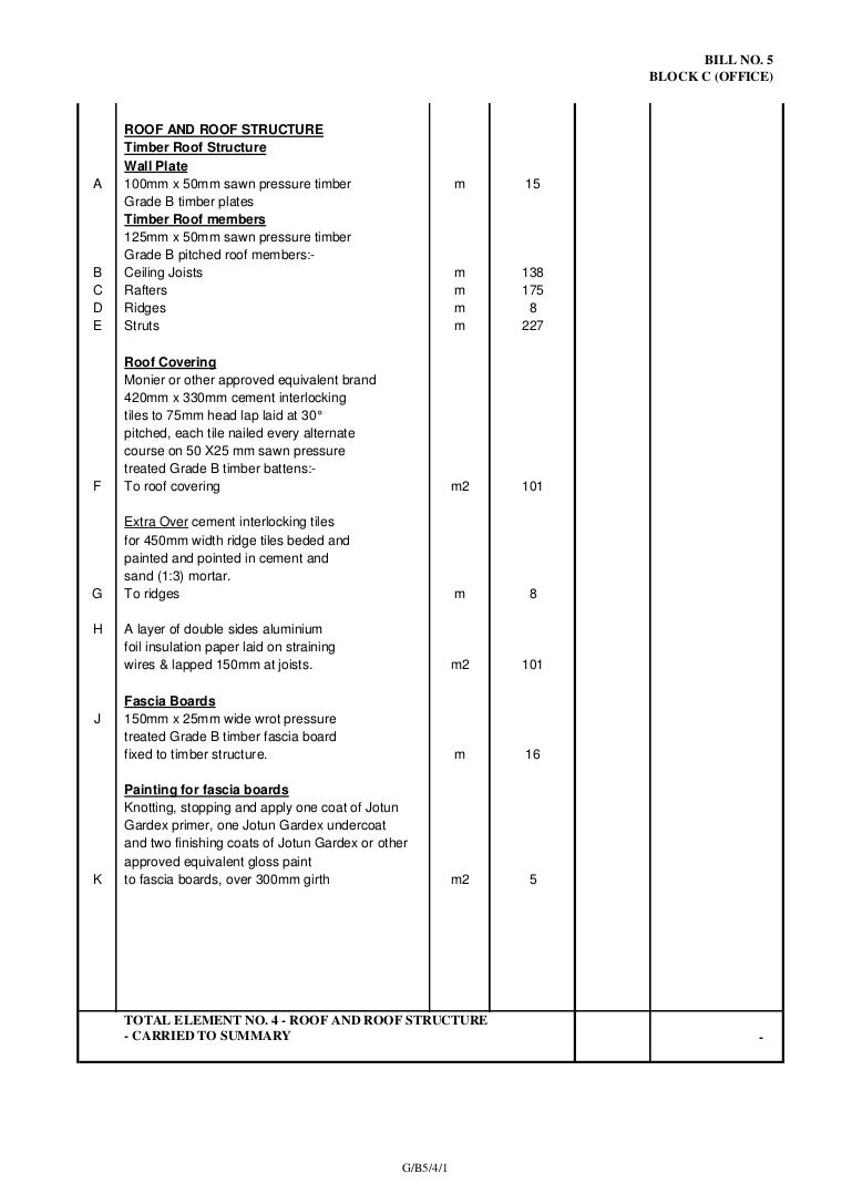 M3 Eg Bq For Timber Roof Covering