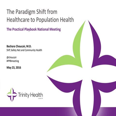 The Paradigm Shift from Healthcare to Population Health
