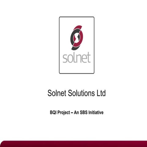 BQI Project Overview