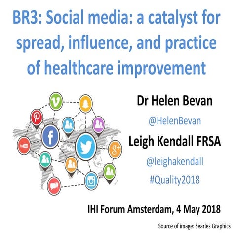 Social media: a catalyst for spread, influence and practice for healthcare im...