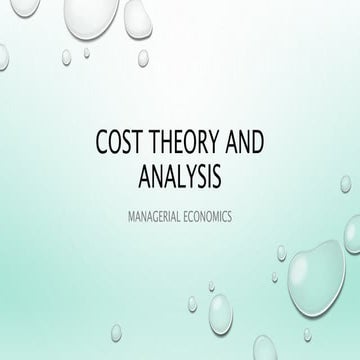  Cost theory and analysis.pptx