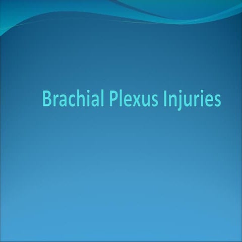 Brachial Plexus specifically in the sports