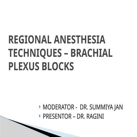 BRACHIAL PLEXUS and its branches divisions and innervation | PPTX