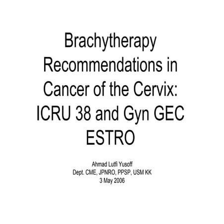 Estro_revised brachy therapy cervical .ppt