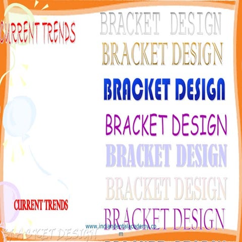 Brackets in ortho final