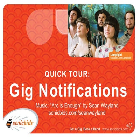Changing Gig Notifications