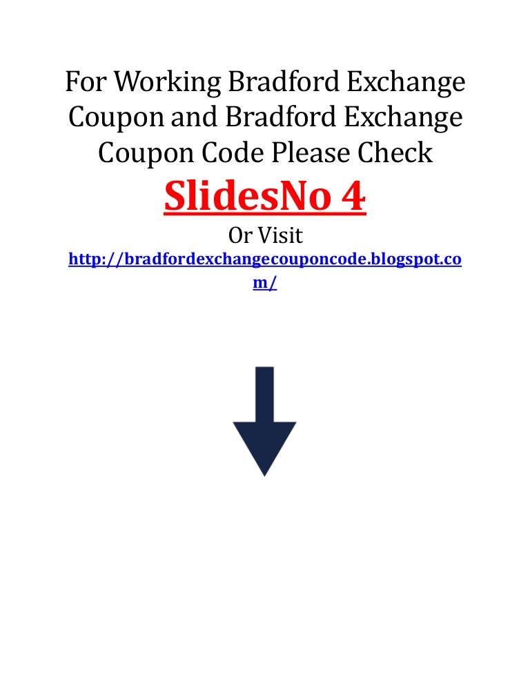 Bradford exchange coupon code