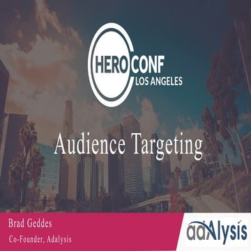 Audience Targeting