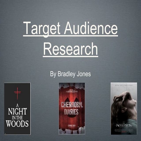 Bradley jones target audience 