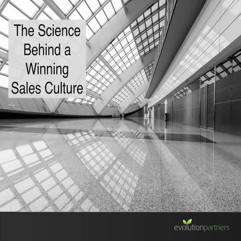 The Science behind a Winning Sales Culture