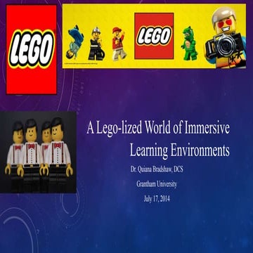 A lego-lized world of immersive learning environments