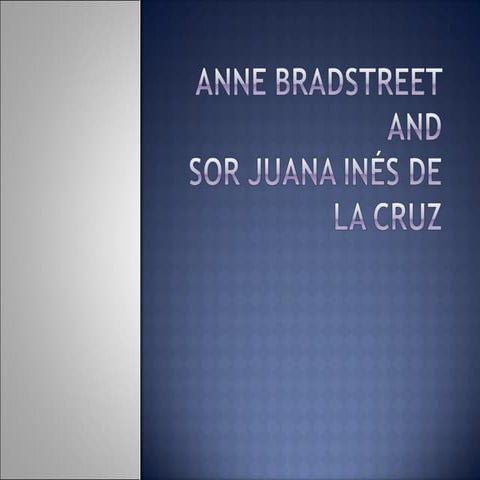 Bradstreet And De La Cruz Pwrpt