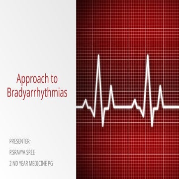 (Bradyarrhythmias)Anilkumar md dm  (1) (1).pptx