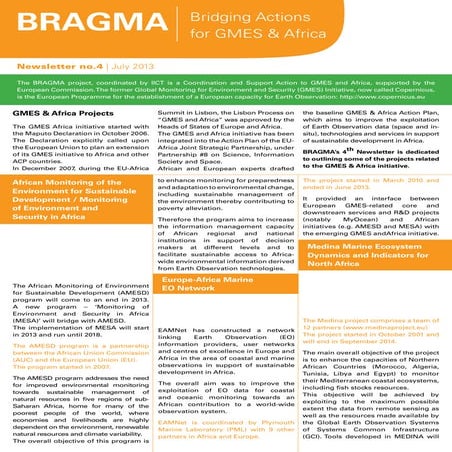 BRAGMA Project 4th newsletter