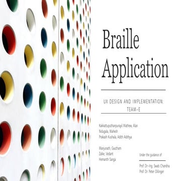 ...........Braille Application..........