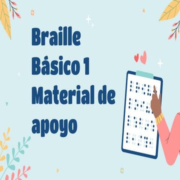 Comprehensive Guide to Braille: Alphabet, Numbers, and Punctuation | PDF