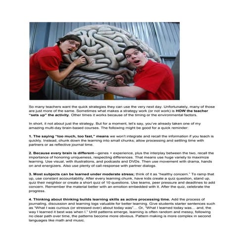 Brain-Based Strategies (c) 