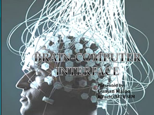 Brain computer interface