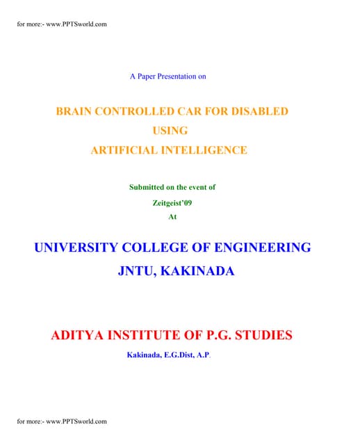 Brain controlled-car-for-disabled