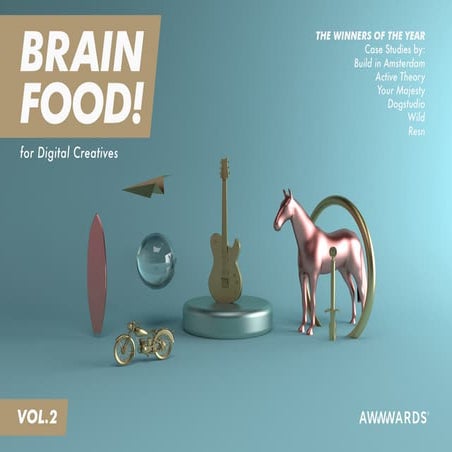 Brain Food! Volume 2: Winners of the year 2016 [Awwwards].