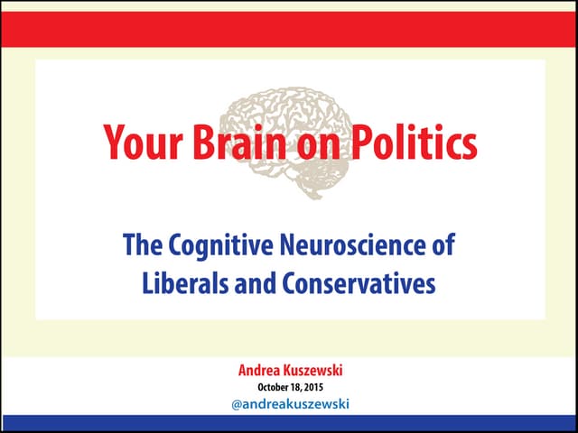 Your Brain on Politics: The Cognitive Neuroscience of Liberals and Conservatives