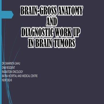 Brain tumors | PPTX