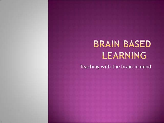 Brain-Based Learning 